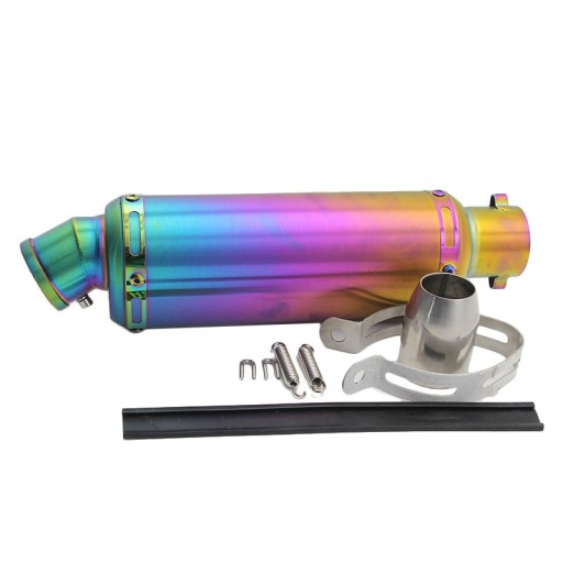 001173 - НАКОНЕЧНИК ВИХЛОПНОЇ ТРУБИ UNI ADVENTURE MEDIUM RAINBOW CROSS
