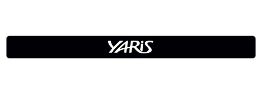 НАКЛЕЙКИ НА ПОРОГИ TOYOTA YARIS IV (2020)