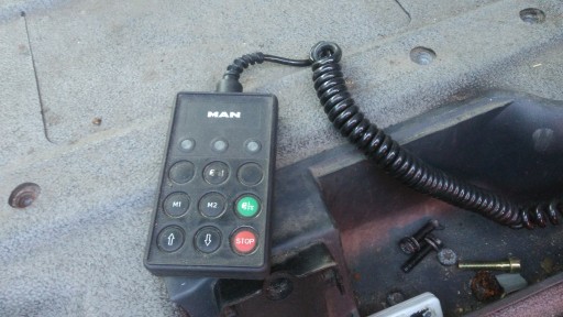 22 - Дистанційне керування подушка контролер man tgx tga tgl 100 зл