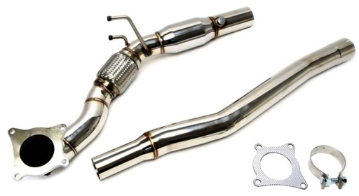 06VW011 - Водосточная труба VW GOLF VI MK6 2.0 TSI R с катализатором