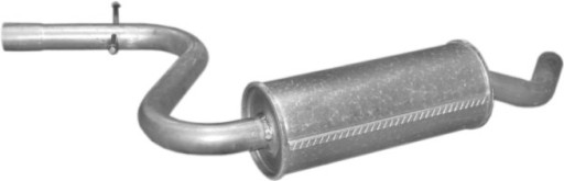 30.257 - ГЛУШНИК VW GOLF V 1.4 FSI 05-СЕРЕДНІЙ