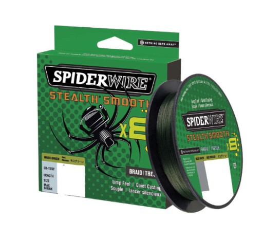 Коса Spiderwire Stealth Smooth X8 0,28 мм х 150 м зелений мох
