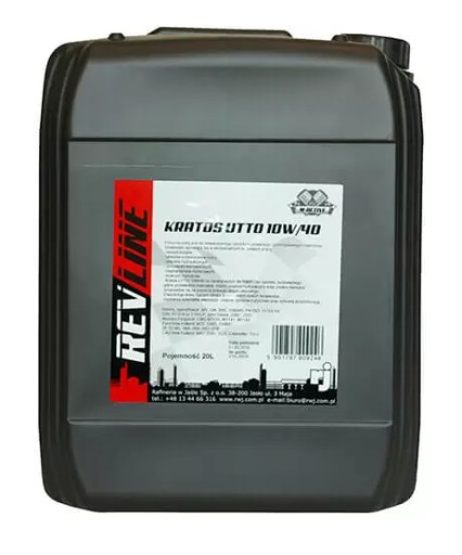 REVLINE OIL 10W40 20L KRATOS УНІВЕРСАЛЬНЕ ТРАНСМІСІЙНЕ ОЛИВА UTTO