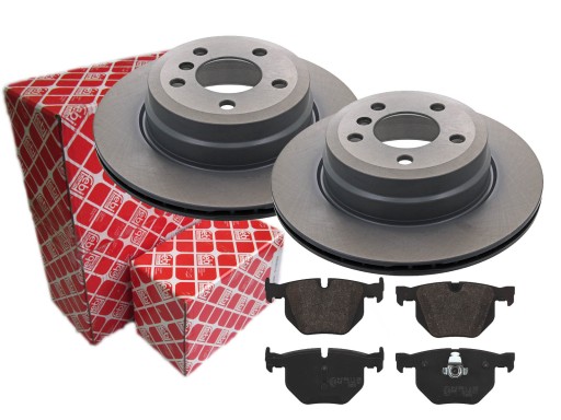 Диски + колодки Febi зд BMW X5 F15 X6 F16