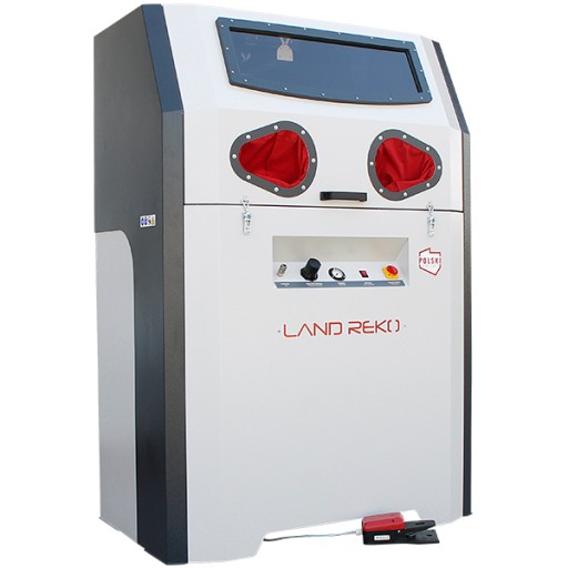 ШЛИФОВАЛЬНАЯ МАШИНА С КАБИНОЙ ДАВЛЕНИЯ 550L LAND REKO