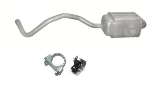 21.311 - RENAULT MEGANE III 1.4 (2009-2015) ГЛУШИТЕЛЬ