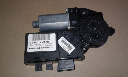 Двигатель r windows peugeot 307 cc 307cc 9651735380