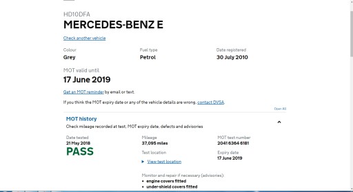 MERCEDES E350 W207 springs springing rear part A207