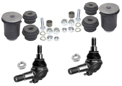 ALL4632A - Пальцы, палец поворотного рычага, втулки, передний комплект mercedes s class w140