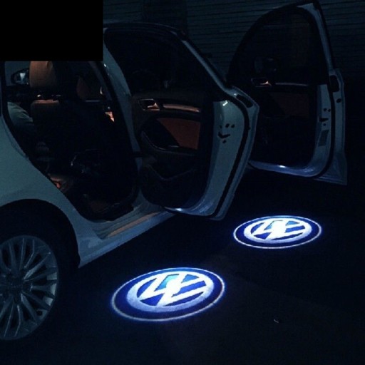 VW Logo LED Projektor Einstieg Original Volkswagen
