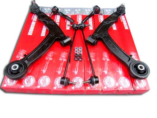 36810-SET-MS, 36810-SET-MS - Поперечные рычаги, разъемы, наконечники, комплект для fiat panda, комплект