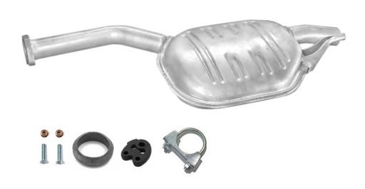 13.121 - MERCEDES 300 T124 W124 3.0 дизельный средний глушитель