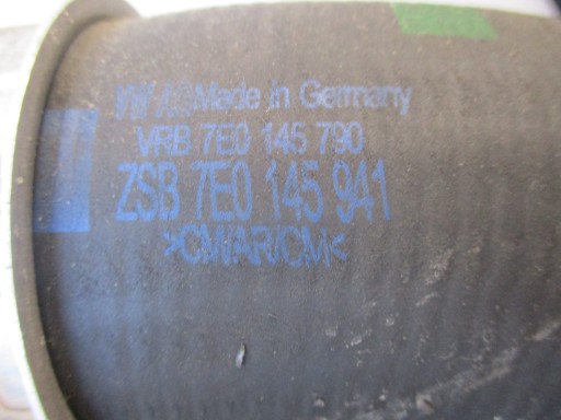 hose pipe VW T6 7E0 2,0TDI 7E0145941 7E0145980