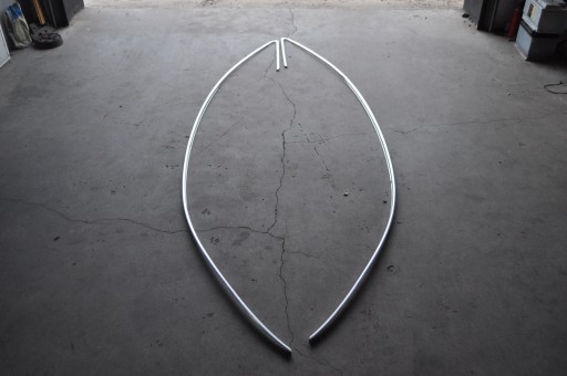 AUDI A6 C6 SEDAN планка хромированная линия крыши