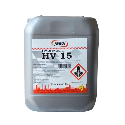 ГІДРАВЛІЧНЕ МАСЛО JASOL HV 15 10L
