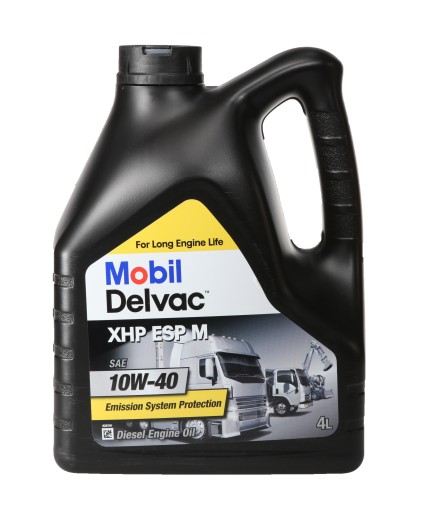МАСЛО 10W-40 MOBIL DELVAC XHP ESP M 4L