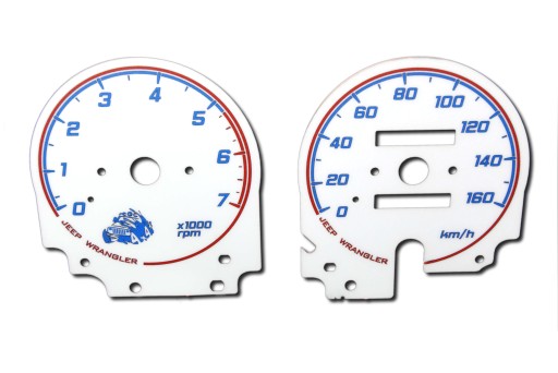 Диски одометра INDIGLO Jeep Wrangler YJ Pattern 2