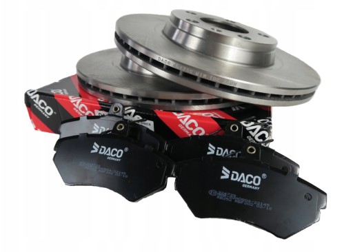 602320 - Диски колодки передние FIAT BRAVO II 1.4 257x22mm