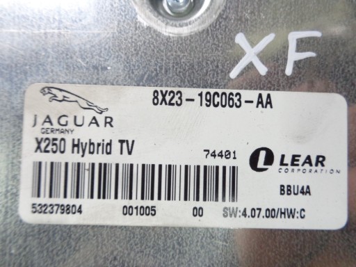 modulo TUNER TV 8X23-19C063-AA JAGUAR XF X250