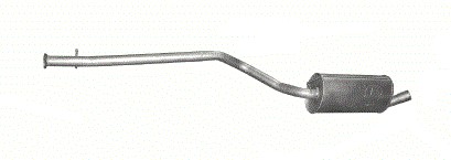 08.01 - Глушитель Ford Transit Connect 1,8 Diesel 06-10R. SWB