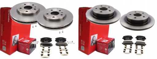 ДИСКИ КОЛОДКИ BREMBO ПЕРЕДНЯ ЗАДНЯ OPEL INSIGNIA 16'