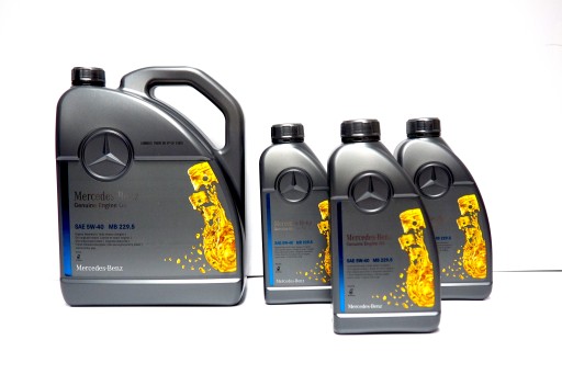 ОРИГИНАЛЬНОЕ МАСЛО MERCEDES-BENZ 5W40 MB229.5 8л