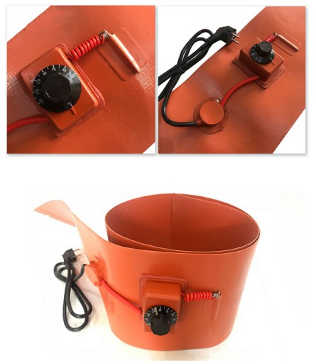 СИЛИКОНОВЫЙ НАГРЕВАТЕЛЬНЫЙ РЕМЕНЬ С ТЕРМОСТАТОМ 3000*250мм CE