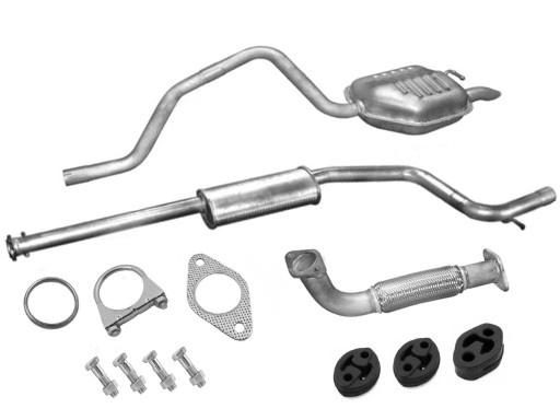 FORD MONDEO MK3 / 2.0 D 2.2 D / ГЛУШНИКИ + КОМПЛЕКТ '