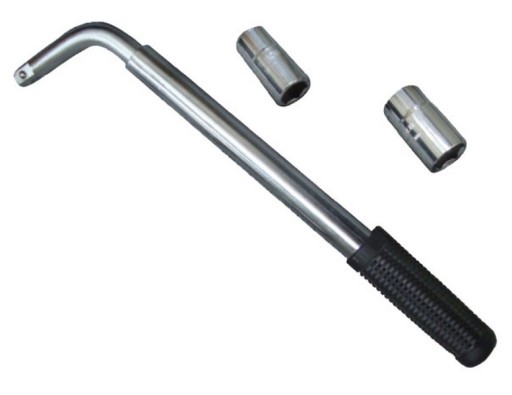 КОЛЕСНЫЙ КЛЮЧ С ВЫДВИЖНЫМИ КОЛПАЧКАМИ