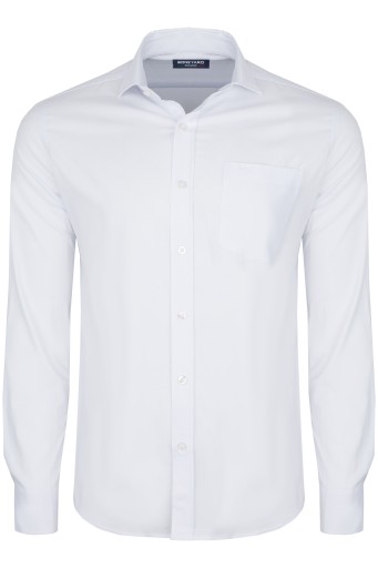 Biela elegantná košeľa na príležitosti SAMOTNÁ BAVLNA XL