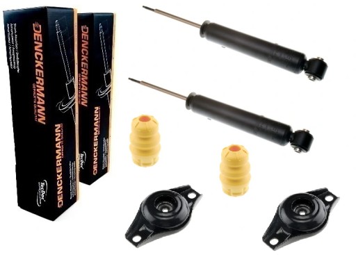 ALL2169A, ALL2169A - Амортизатори кріплення відбійники volvo s60 ii s80 xc70 v60 v70 2010 - зад комплект