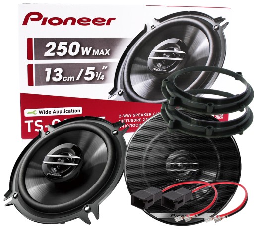 PIONEER двухполосные колонки AUDI A4 B5 передняя дверь