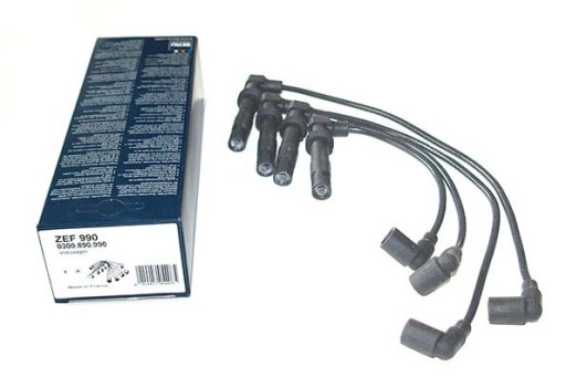 4 дроти запалювання beru zef990 vw golf iv bora polo skoda fabia 1.4 16v