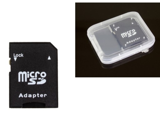 Adapter przejściówka z kart micro SD na karty SD