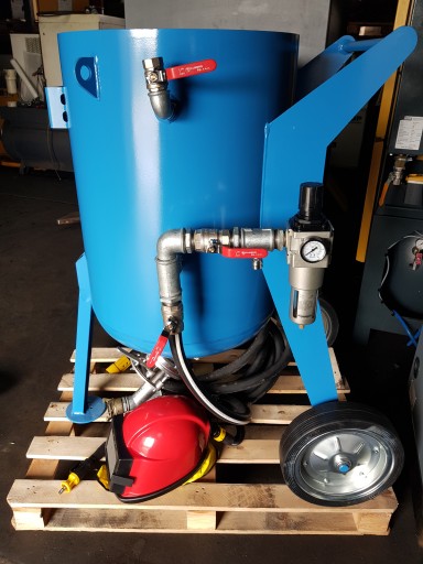 Пескоструйный аппарат clemco 200l в комплекте