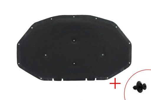 9175051 - Капот изоляция капота BMW X3 F25 10-17R + зажимы