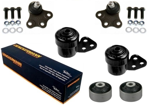 ALL3680A - Шпильки шпильки втулки поперечних важелів opel meriva a 2003 - передній комплект