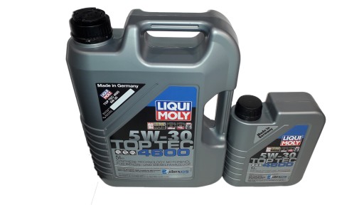 LIQUI MOLY TOP TEC 4600 МАСЛО 5W30 5л = 1л = 6л