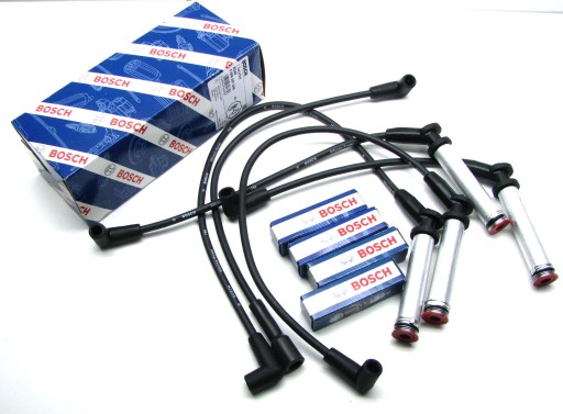 0 986 - Opel astra f 1.6 -94 кабелі запалювання + свічки