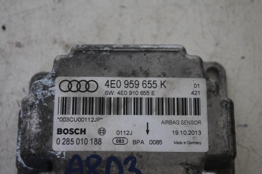 module SENSOR airbag 4E0959655K AUDI A8 D3 LIFT