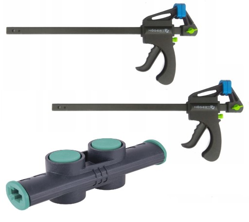 Струбцина автомат HT3B937 300X63MM 2 шт. + АДАПТЕР