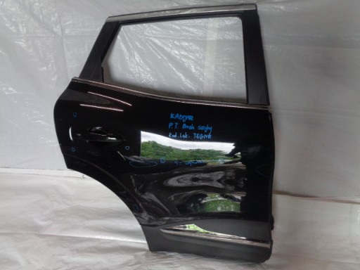 Renault kadjar door прямо задняя часть tegne