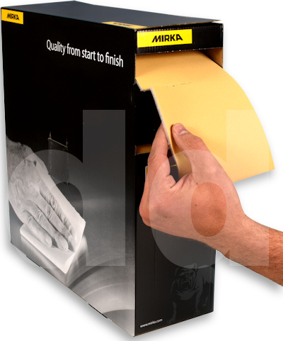 Наждачная бумага MIRKA GOLDFLEX-SOFT G. 400