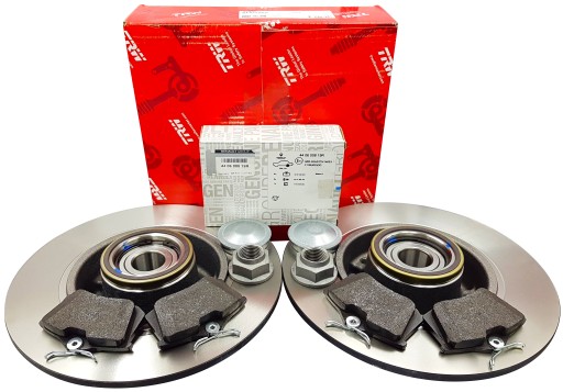 Дискові колодки задні для RENAULT SCENIC III 1.2 Tce