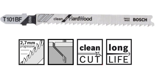 ПОЛОТНО ДЛЯ ЛОБЗИКА T101BF 25 ШТ.