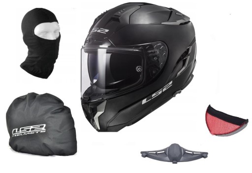 ШОЛОМ LS2 FF327 CHALLENGER MATT BLACK 3XL БЕЗКОШТОВНО