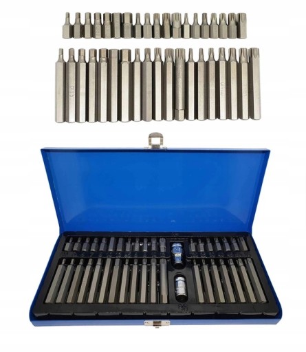 НАБОР ШЕСТИГРАННЫХ КЛЮЧЕЙ TORX 40 EL. БИТ