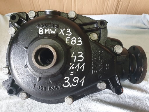 Диференціал міст диференціал передній X3 E83 3.91
