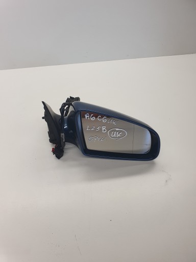 mirror exterior right AUDI A6 C6 LZ5B 5PIN UK