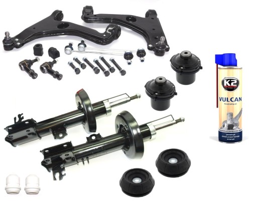 21051-PCS-MS, 21051-PCS-MS - Поперечні важелі + амортизатори передня підвіска opel vectra b